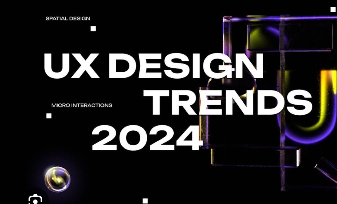 The top UX design trends in 2024